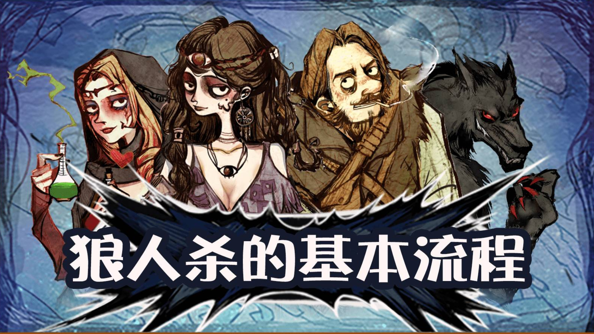 【狼人杀官方】教学视频之游戏基本规则